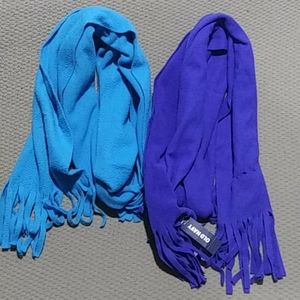 Old Navy fleece scarfs